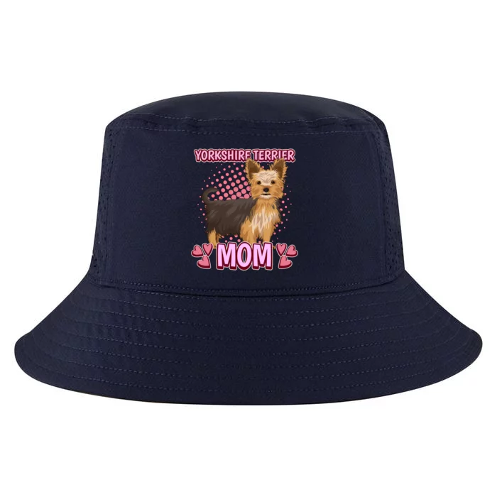 Wo Yorkshire Terrier Mom Quote Mothers Day Yorkie Gift Cool Comfort Performance Bucket Hat