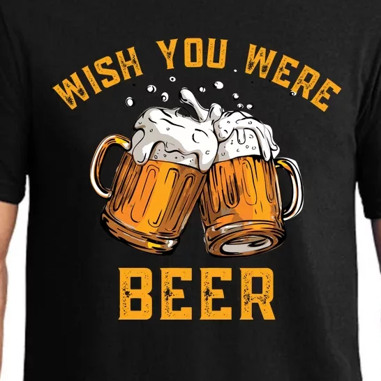 Wish You Were Beer Funny Beer Pajama Set