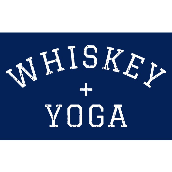 Whiskey Yoga Bumper Sticker