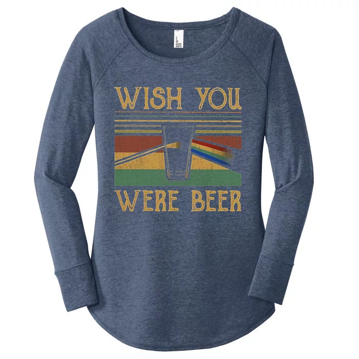 Wish You Were Beer Essential Shirt, Beer Day, Drink Beer Women's Perfect Tri Tunic Long Sleeve Shirt