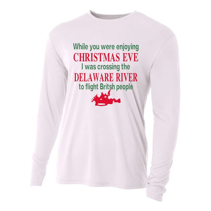 While You Were Enjoying Christmas Cooling Performance Long Sleeve Crew