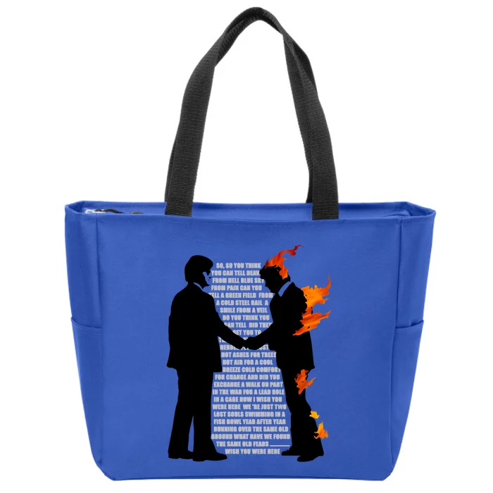 Wish You Were ..... Zip Tote Bag