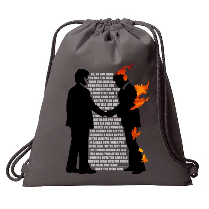 Wish You Were ..... Drawstring Bag