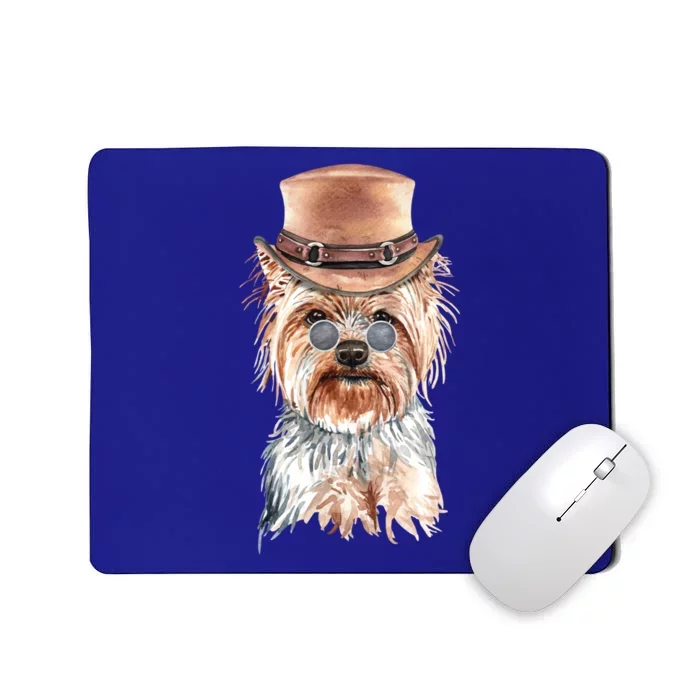 Watercolor Yorkie Yorkshire Terrier Owners Gift Mousepad