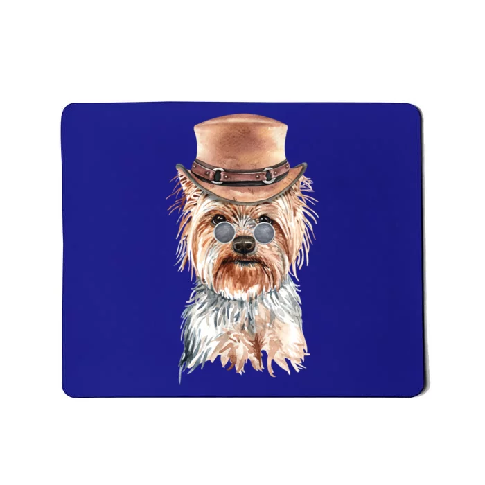 Watercolor Yorkie Yorkshire Terrier Owners Gift Mousepad