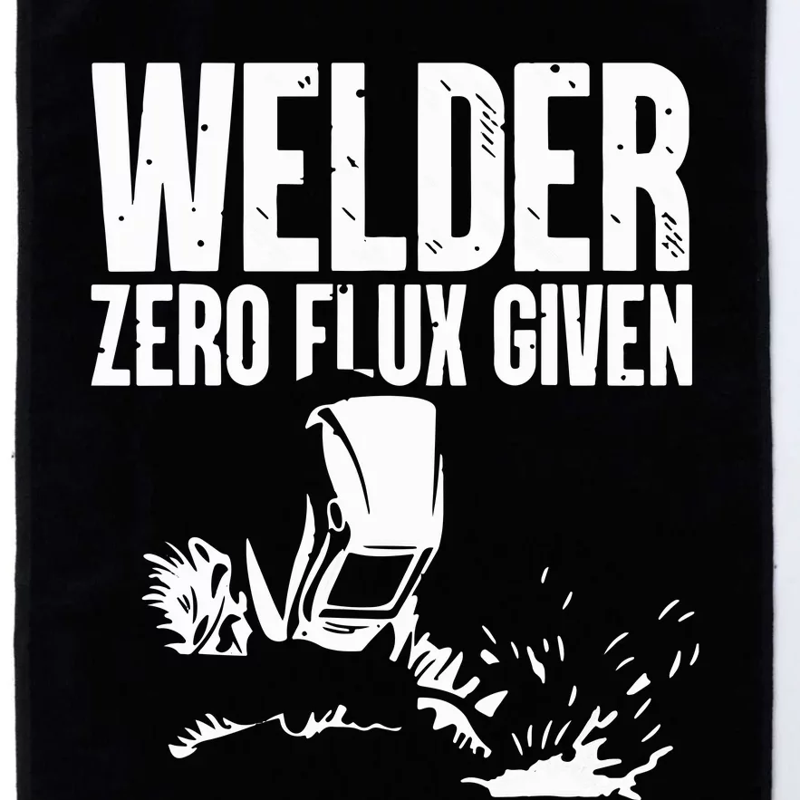 Welder Zero Flux Given Flame Metalsmith Fabricator Platinum Collection Golf Towel