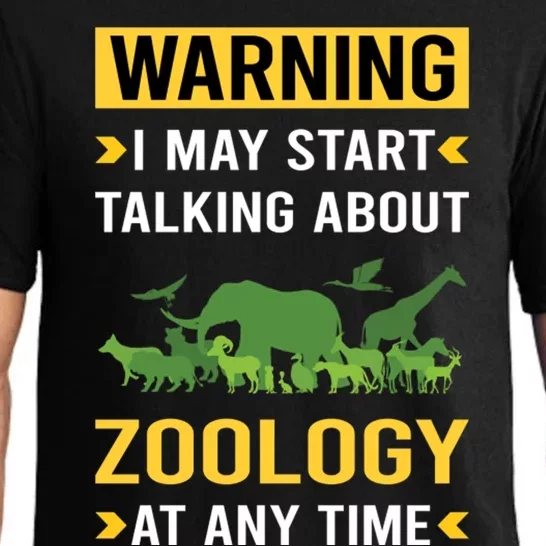 Warning Zoology Zoologist Pajama Set