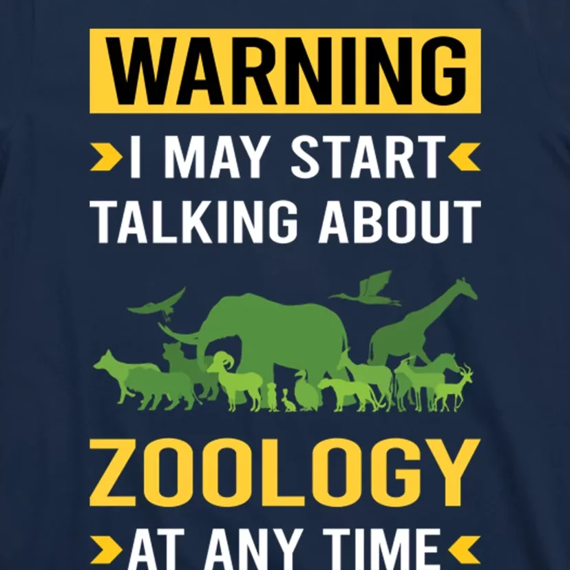 Warning Zoology Zoologist T-Shirt