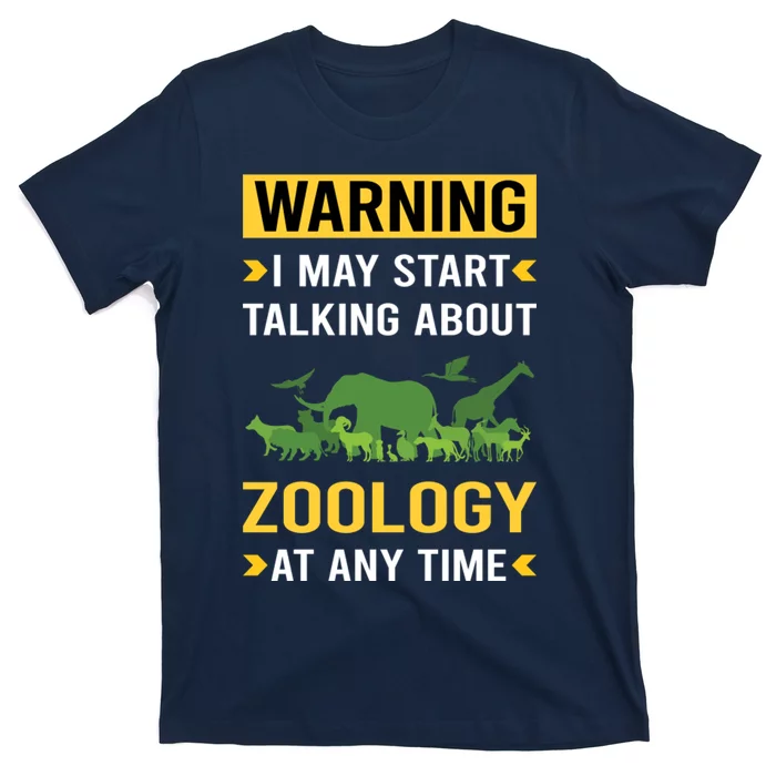 Warning Zoology Zoologist T-Shirt