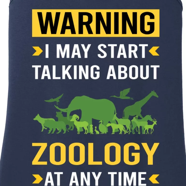 Warning Zoology Zoologist Ladies Essential Tank