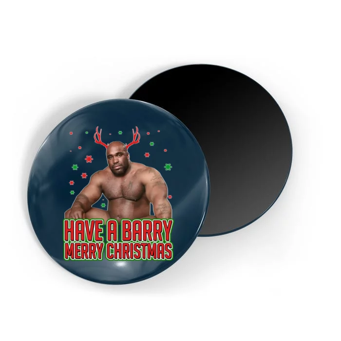 X-Mas Have A Barry Merry Christmas Magnet