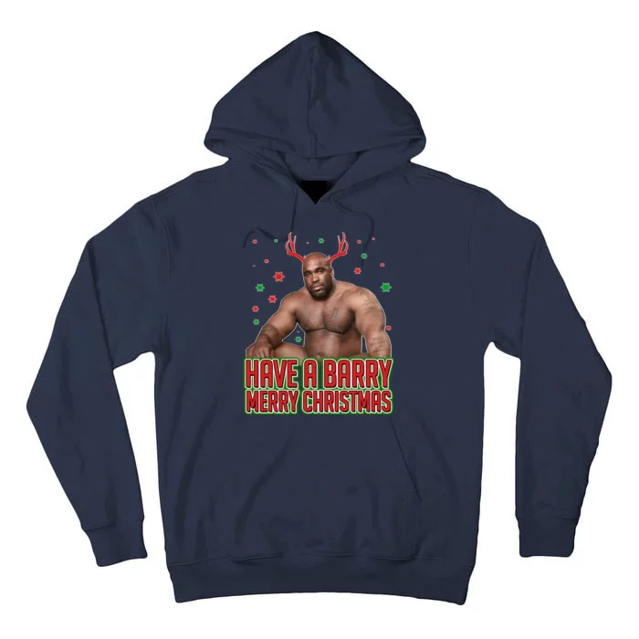 X-Mas Have A Barry Merry Christmas Tall Hoodie