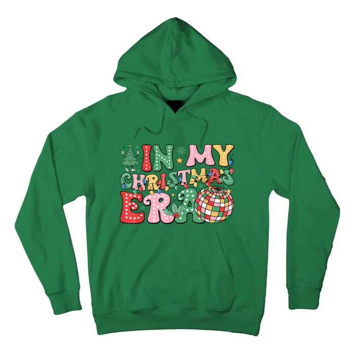 Xmas 2024 Groovy In My Christmas Era Family Matching Gift Tall Hoodie