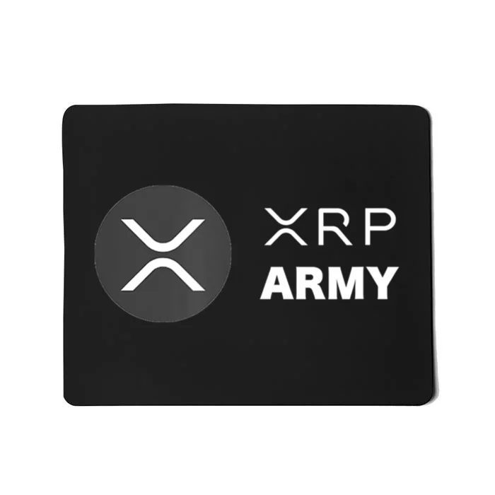 XRP Army | Ripple Crypto HODL Chainlink Ethereum Bitcoin Mousepad