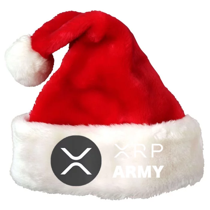 XRP Army | Ripple Crypto HODL Chainlink Ethereum Bitcoin Premium Christmas Santa Hat