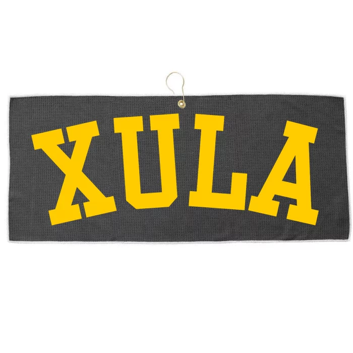 Xula Arch Vintage University Alumni Style Large Microfiber Waffle Golf Towel