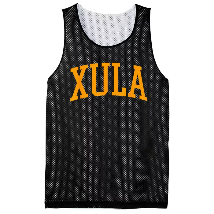 XULA Arch Vintage University Alumni Style Mesh Reversible Basketball Jersey Tank