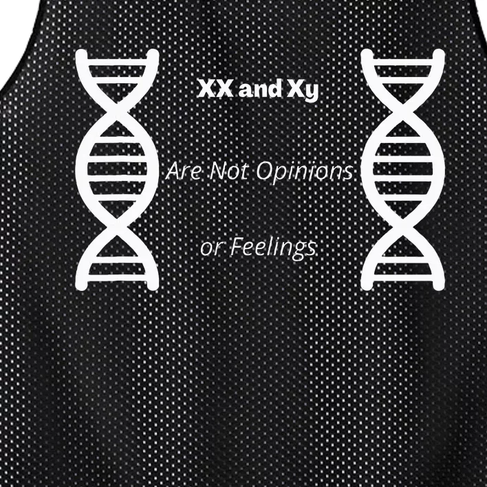 Xx And Xy Not Opinions Or Feelings Mesh Reversible Basketball Jersey Tank