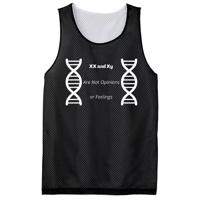 Xx And Xy Not Opinions Or Feelings Mesh Reversible Basketball Jersey Tank