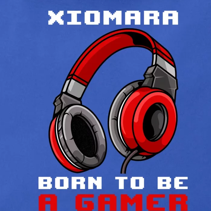 Xiomara Born To Be A Gamer Personalized Gift Zip Tote Bag