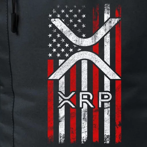 Xrp Cryptocurrency American Flag Daily Commute Backpack