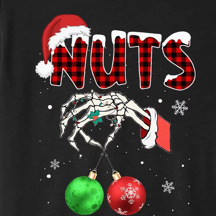 Xmas Chestnuts Chest Nuts Christmas Funny Couple Matching ChromaSoft Performance T-Shirt