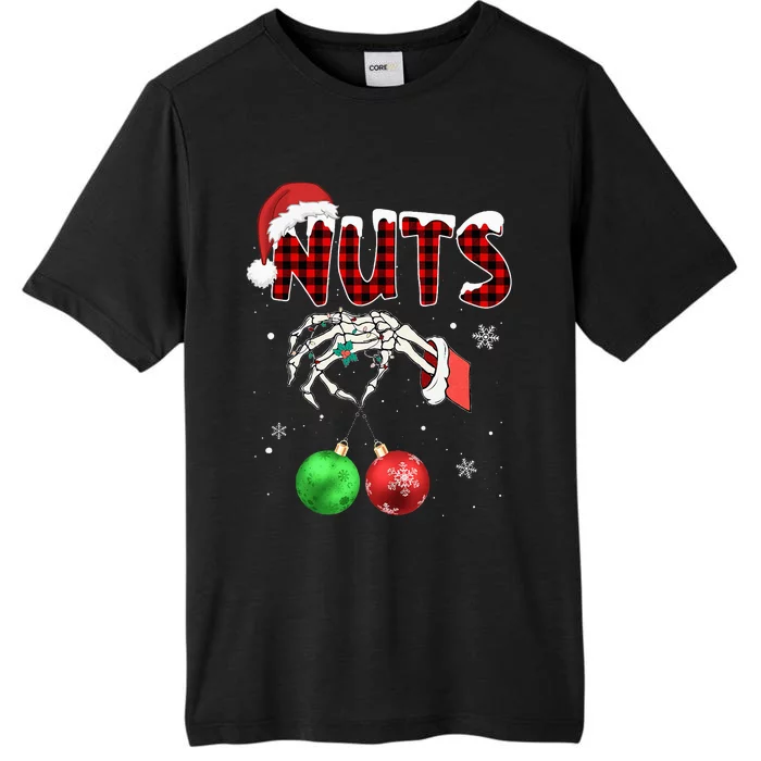 Xmas Chestnuts Chest Nuts Christmas Funny Couple Matching ChromaSoft Performance T-Shirt