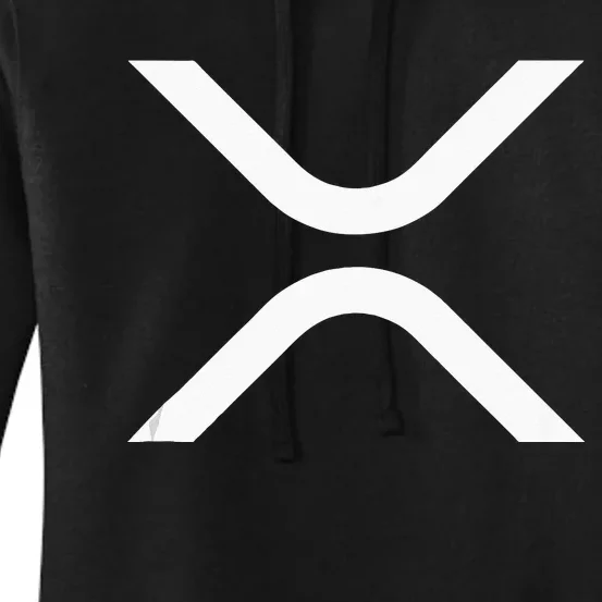 XRP Coin Ripple Cryptocurrency Wallet HODLer To The Moon Women's Pullover Hoodie