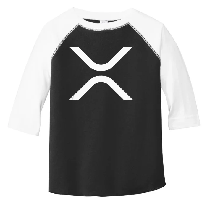 XRP Coin Ripple Cryptocurrency Wallet HODLer To The Moon Toddler Fine Jersey T-Shirt