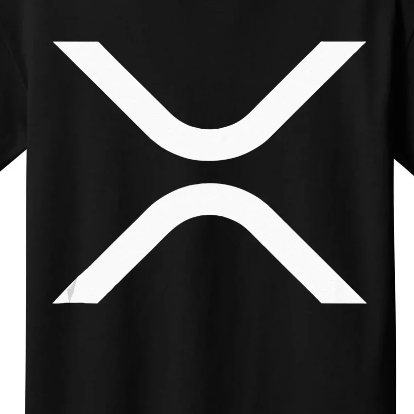 XRP Coin Ripple Cryptocurrency Wallet HODLer To The Moon Kids T-Shirt