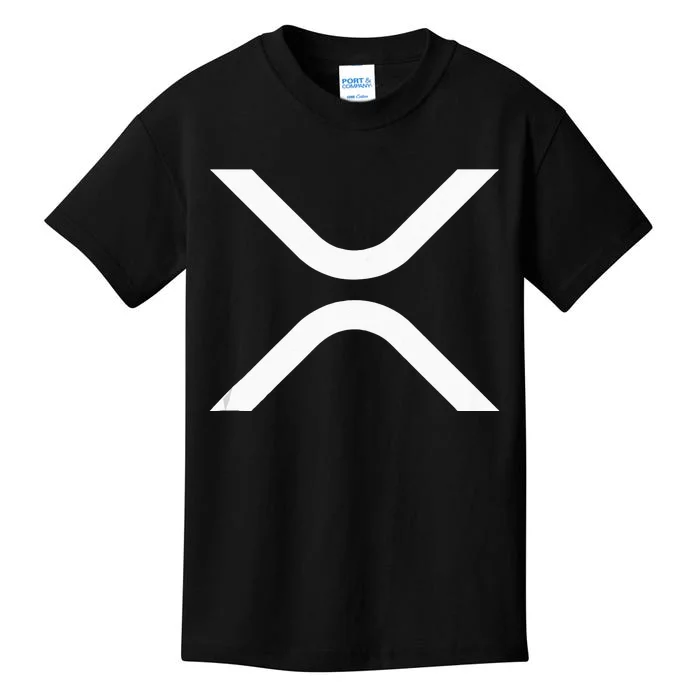 XRP Coin Ripple Cryptocurrency Wallet HODLer To The Moon Kids T-Shirt