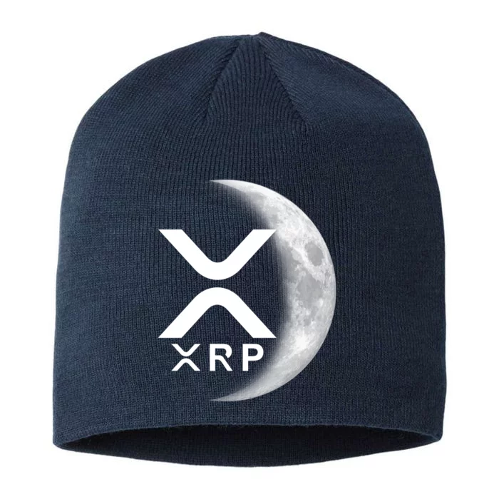 XRP Cryptocurrency To The Moon 8 1/2in Sustainable Knit Beanie