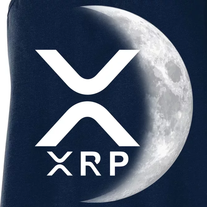 XRP Cryptocurrency To The Moon Women's Racerback Tank