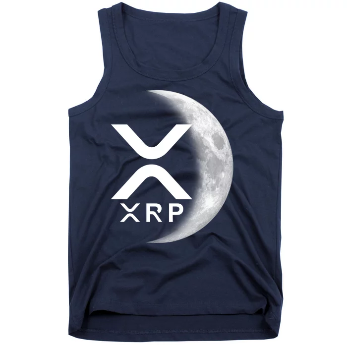 XRP Cryptocurrency To The Moon Tank Top