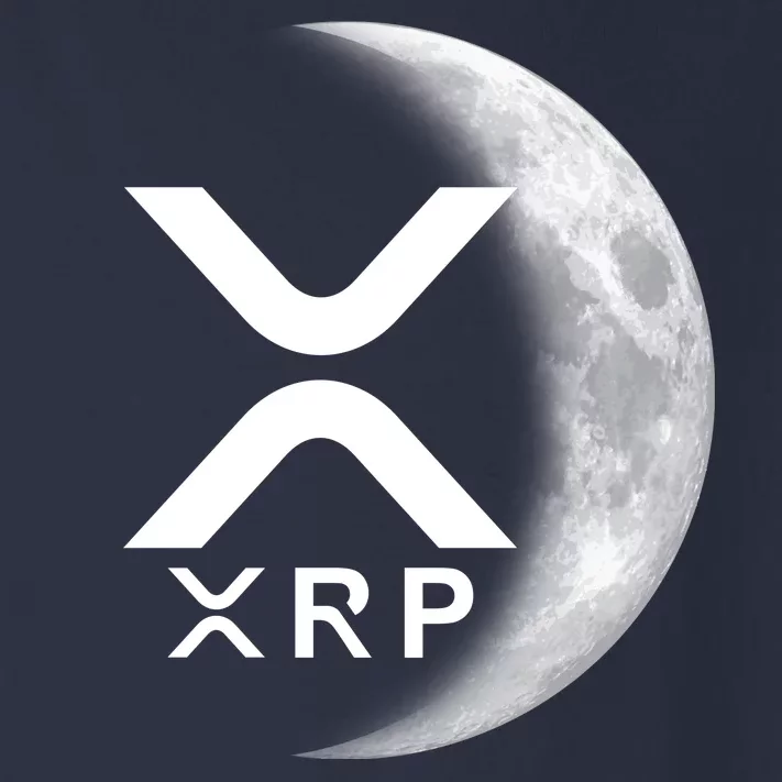 XRP Cryptocurrency To The Moon Toddler Long Sleeve Shirt