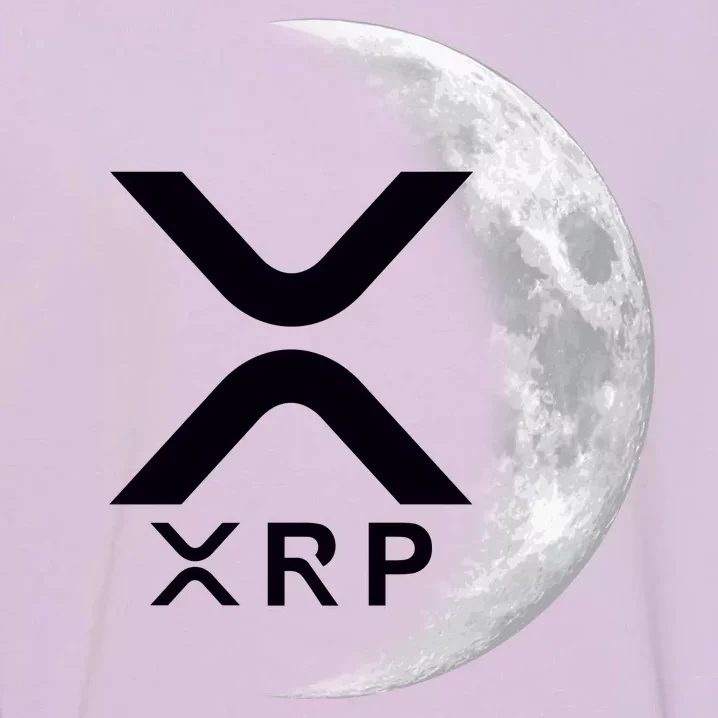 XRP Cryptocurrency To The Moon Garment-Dyed Sweatshirt