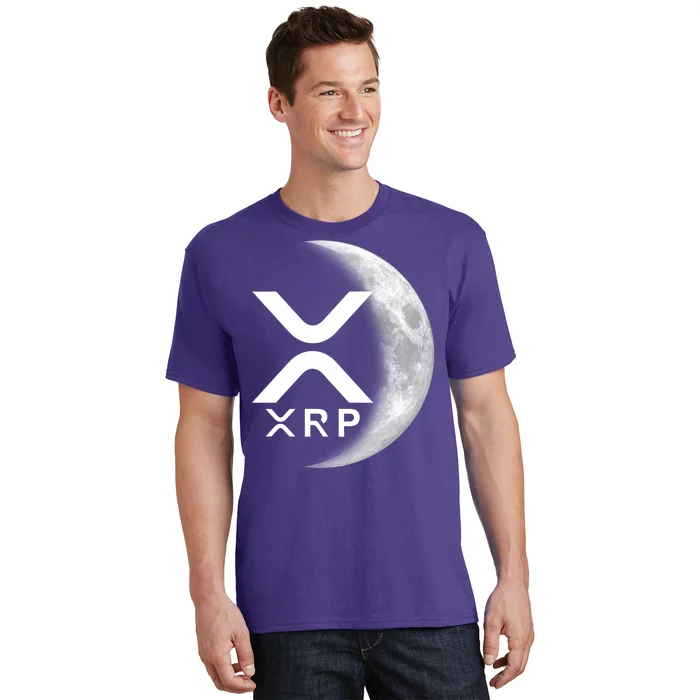 XRP Cryptocurrency To The Moon T-Shirt