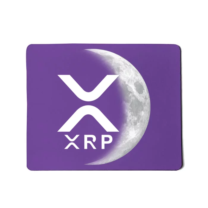 XRP Cryptocurrency To The Moon Mousepad