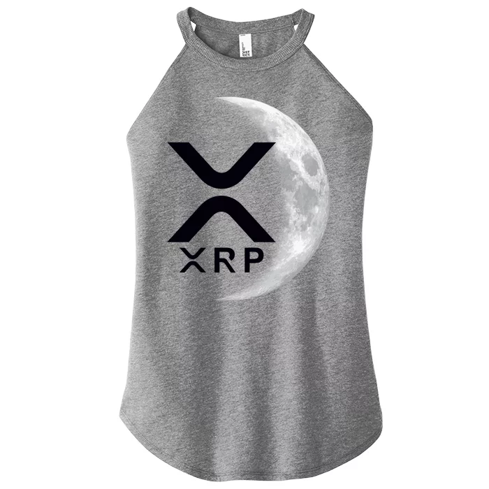 XRP Cryptocurrency To The Moon Women’s Perfect Tri Rocker Tank