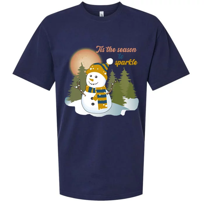 Xmas Christmas Tis The Season To Gift Sueded Cloud Jersey T-Shirt