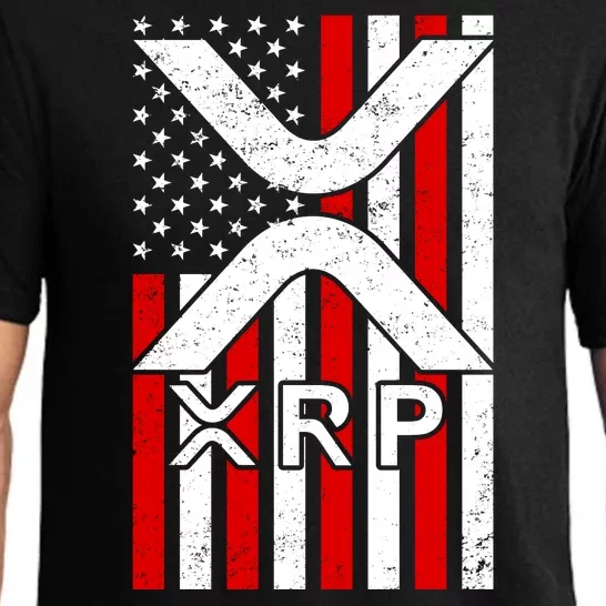 XRP Cryptocurrency USA American Flag Pajama Set