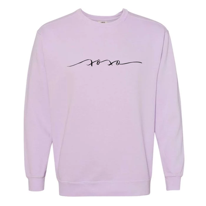 Xoxo Cute Valentines Day Gift Garment-Dyed Sweatshirt