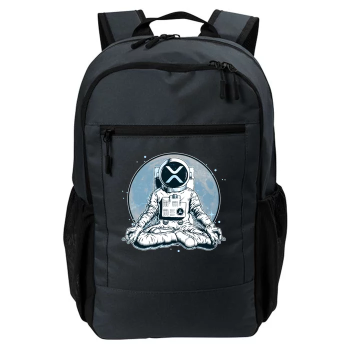 XRP Cryptocurrency Yoga Astronaut Moon Daily Commute Backpack