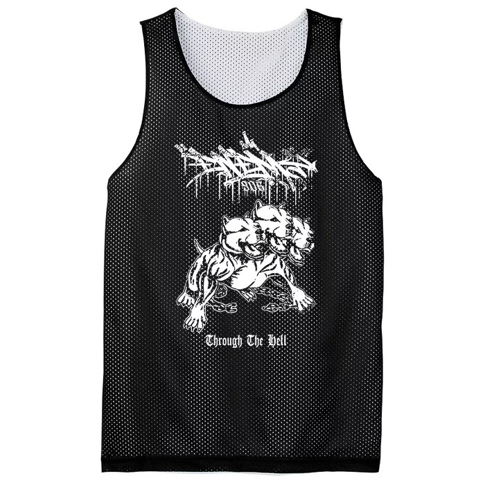 Xspiritfilledcumx Enemy 906 Through The Hell Mesh Reversible Basketball Jersey Tank