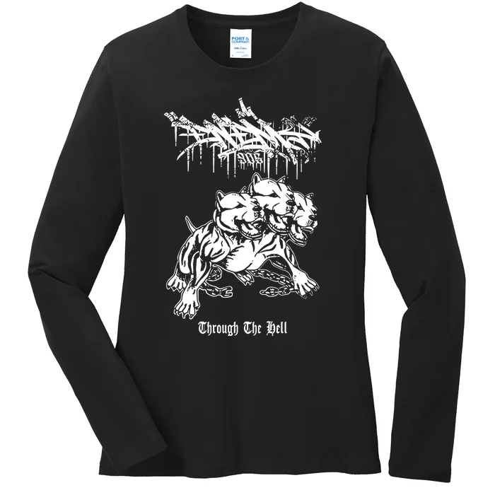 Xspiritfilledcumx Enemy 906 Through The Hell Ladies Long Sleeve Shirt