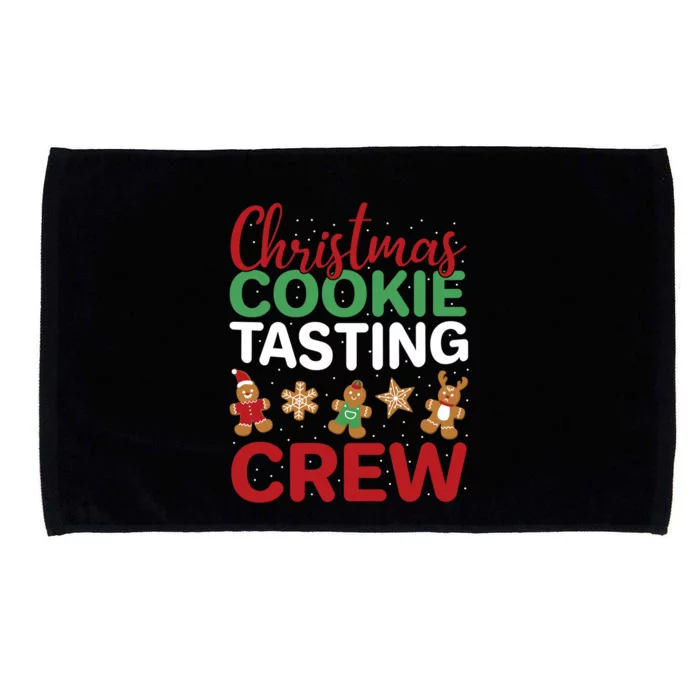 Xmas Gift Christmas Cookie Tasting Crew Gift Microfiber Hand Towel