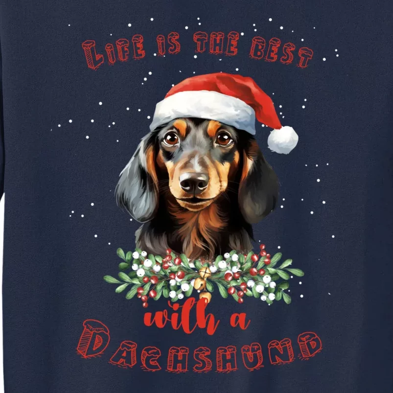 Xmas Gifts For Dachshund Lovers Tall Sweatshirt