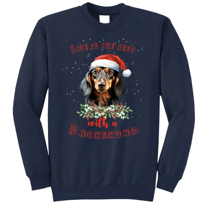 Xmas Gifts For Dachshund Lovers Tall Sweatshirt