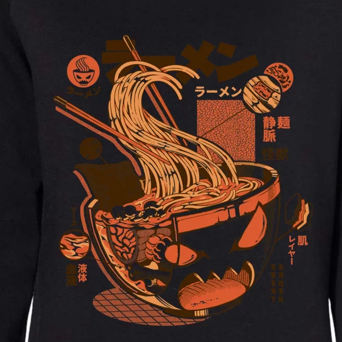 Xray Great Ramen! Womens California Wash Sweatshirt