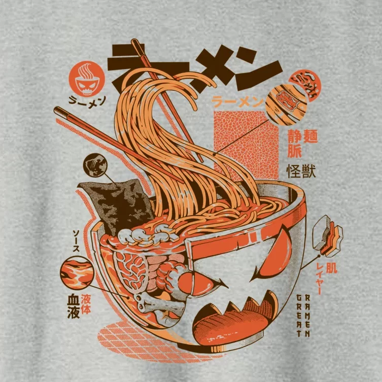 Xray Great Ramen! Women's Crop Top Tee